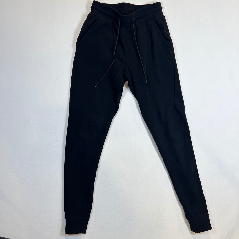 Alphalete Womens Black Slim Fit Tapered Joggers Athletic Sweatpants Size S